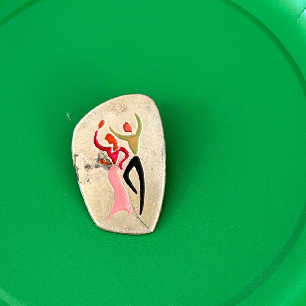 925 sterling pin/necklace made in Israel - Picture 5 of 5